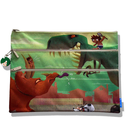 Spencil Pencil Case A4 - 3 Pocket - School Depot NZ
 - 4