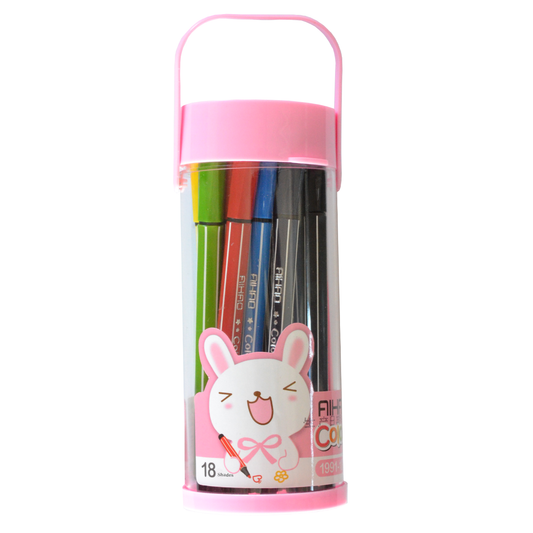 AIHAO Felt Tips Pink Bucket of 18