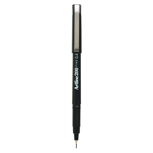 Artline 200 Fineliner Black 0.4mm