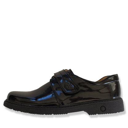 Alex Black School Shoes with Velcro - School Depot NZ