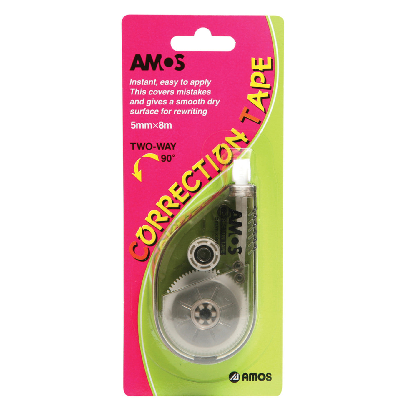 Amos Correction Roller 2 Way 5 MM x 8M - School Depot NZ