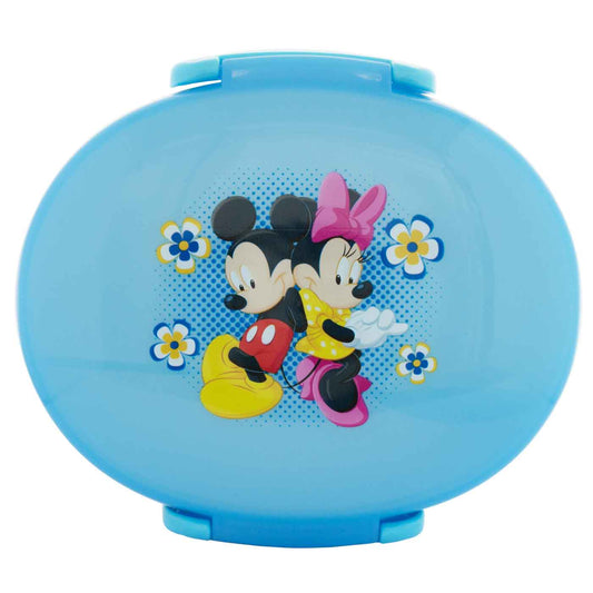 Appetizer Lunch Box Oval 600ml Mickey Mouse