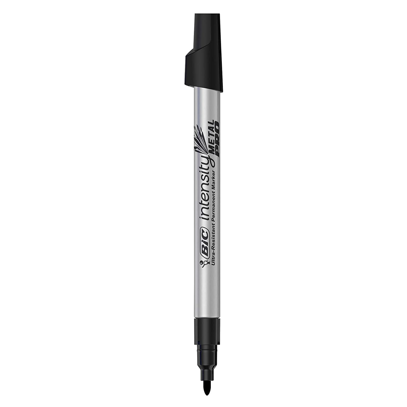BIC Intensity Metal Pro Permanent Marker Bullet Tip Fine Black