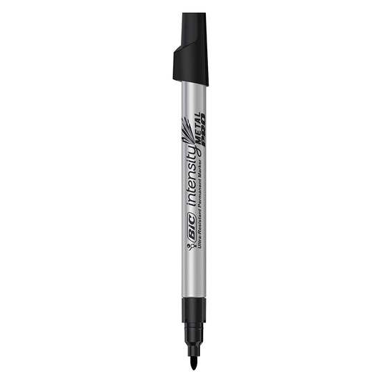 BIC Intensity Metal Pro Permanent Marker Bullet Tip Fine Black