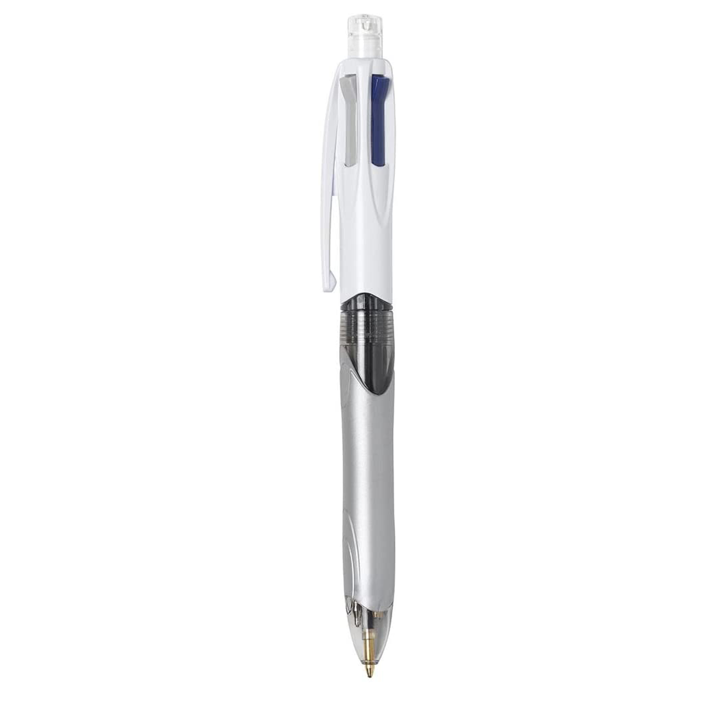 BIC Retractable Ballpoint Pen and HB Pencil Pack 4 Colour 3+1 with 12 Leads & Eraser