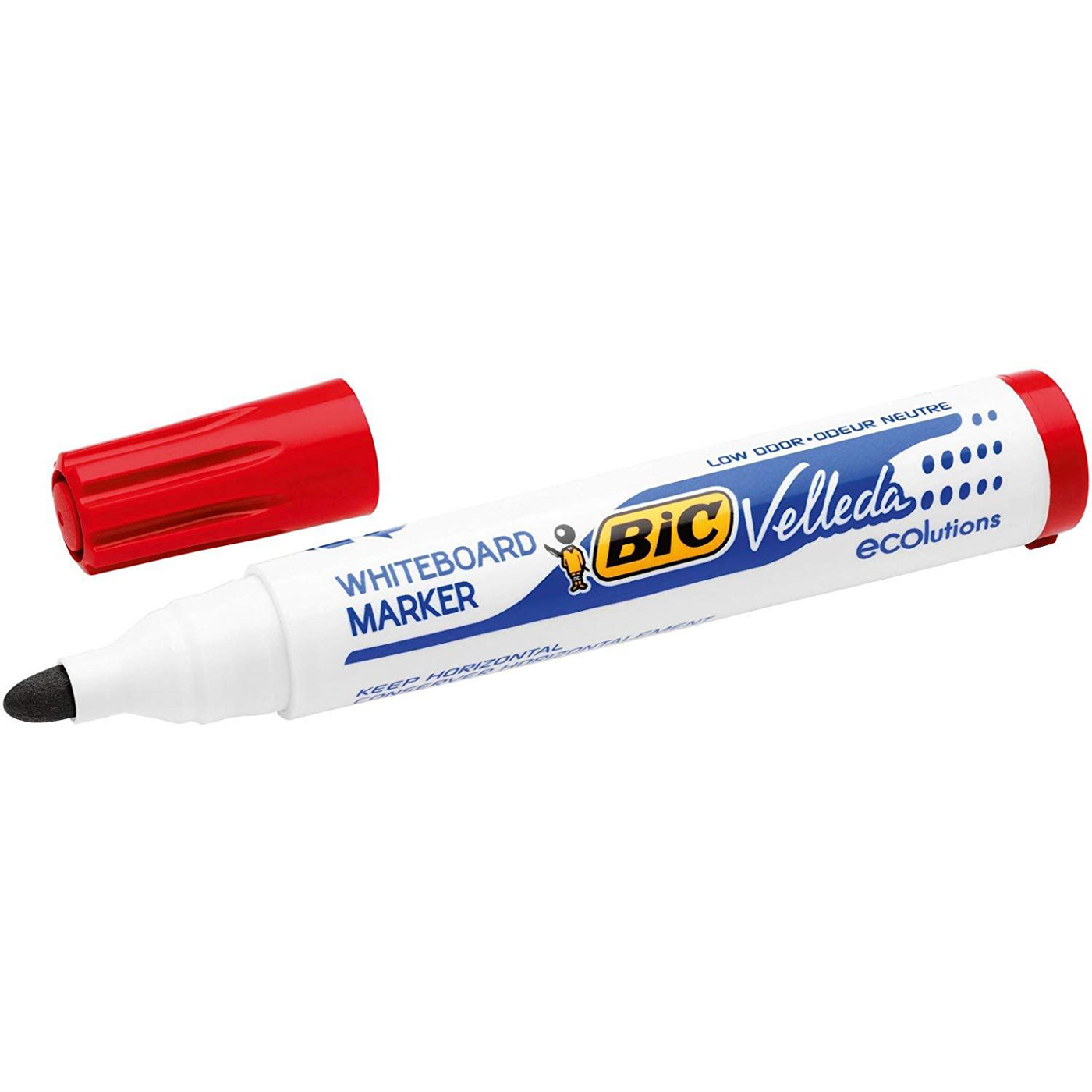 BIC Whiteboard Marker Velleda Bullet Tip Red