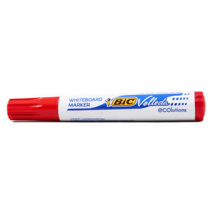 BIC Whiteboard Marker Velleda Bullet Tip Red