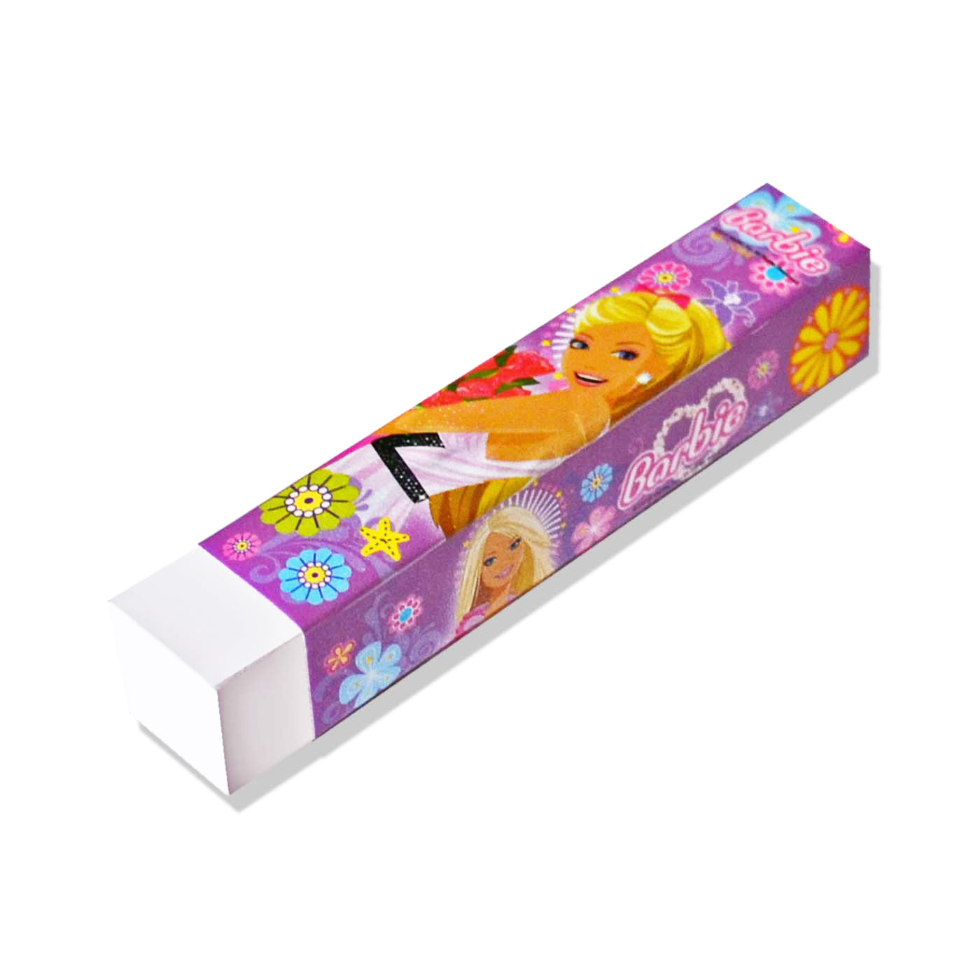 Barbie Pencil Eraser Purple