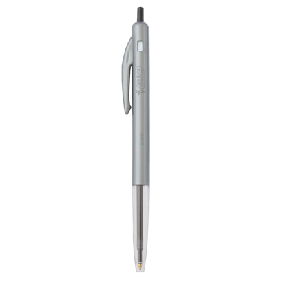 Bic Clic Black Ballpoint Pen Medium Tip