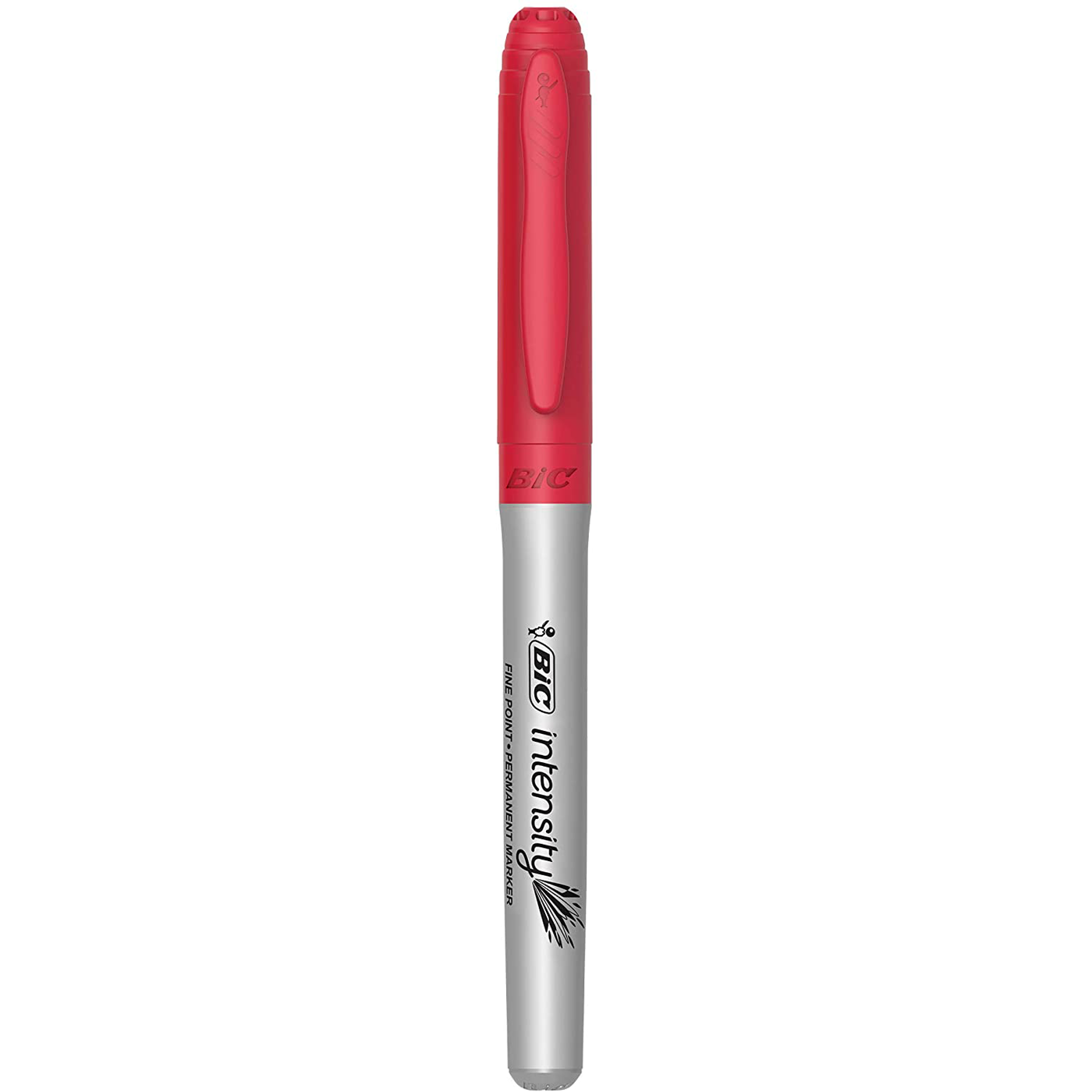 BIC Intensity Permanent Marker Bullet Tip Fine Red