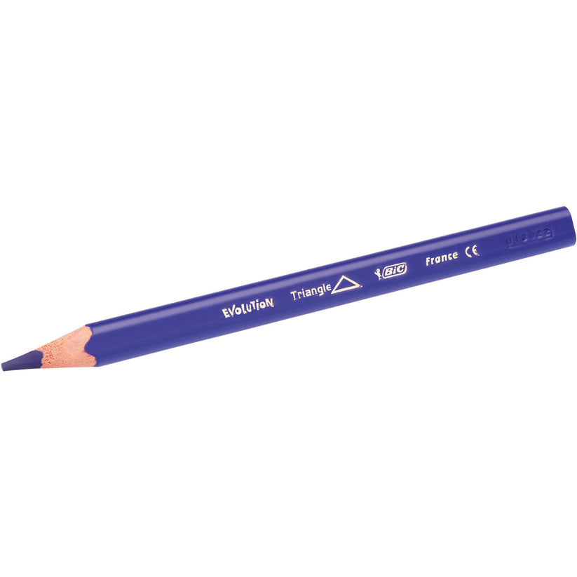 BiC Kids Evolution Triangular Coloured Pencils 12 Pack – School Depot NZ