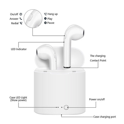 Bluetooth Earphones Instructions