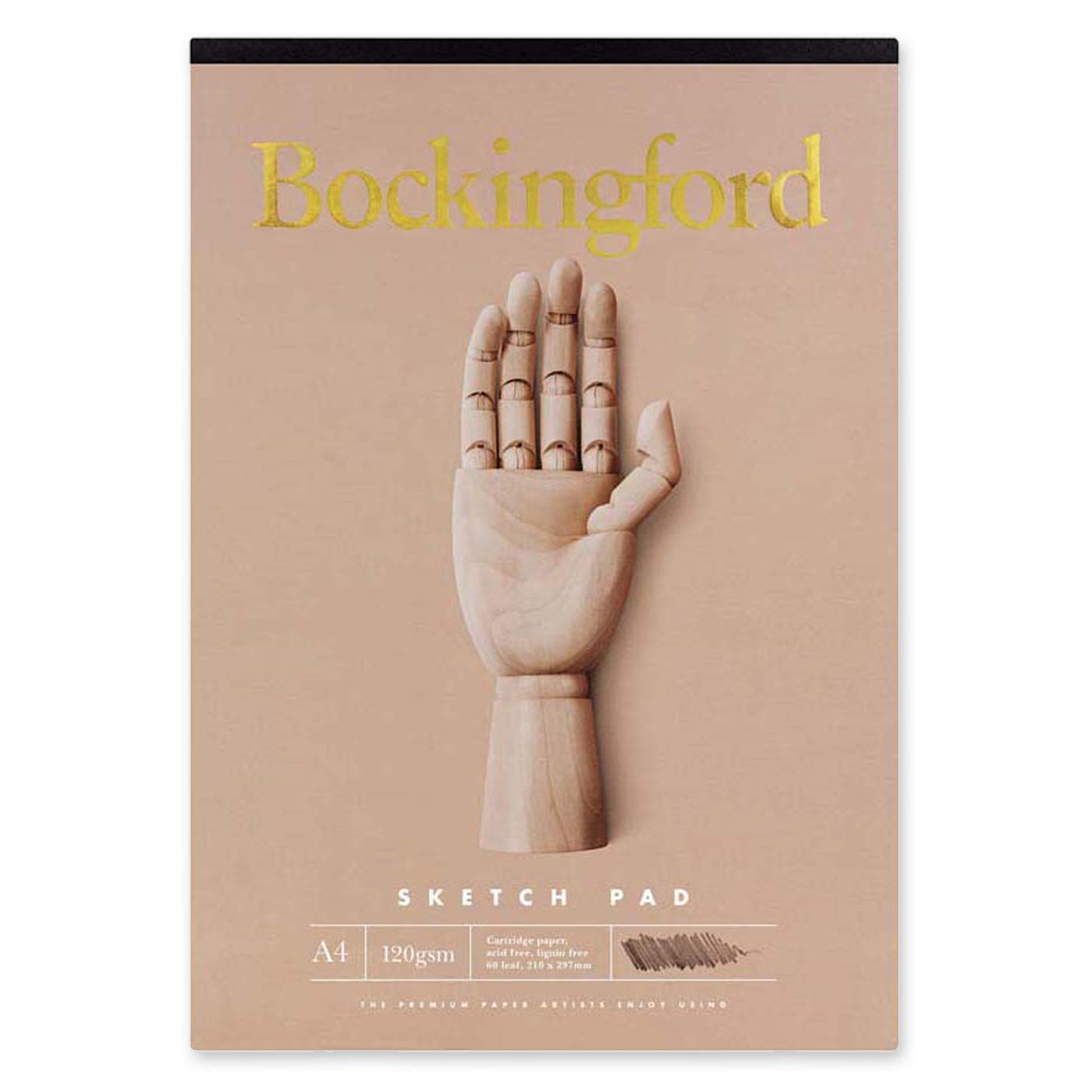 Bockingford Pad B21 Sketch A4 120gsm 60 Leaf