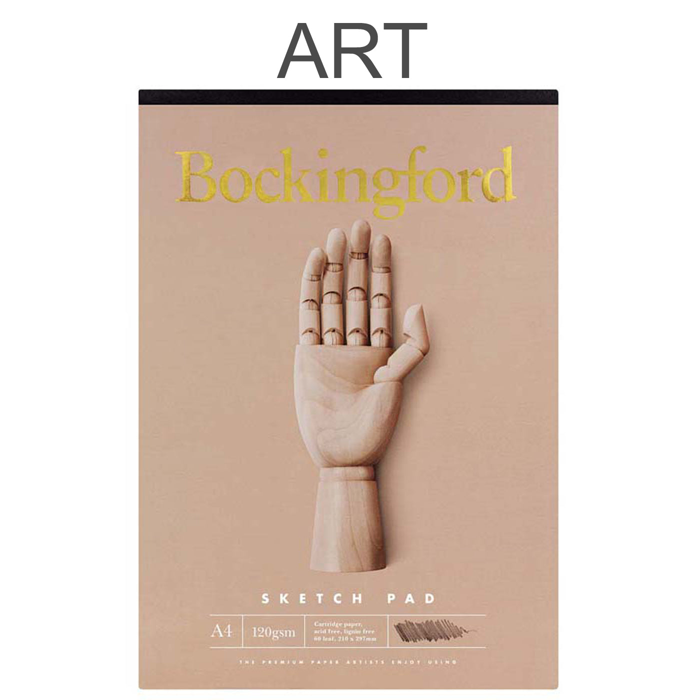 Bockingford Pad B21 Sketch Pad A4 120gsm 60 Leaf