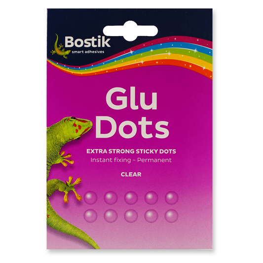 Bostik Glue Dots Permanent 64 Dots