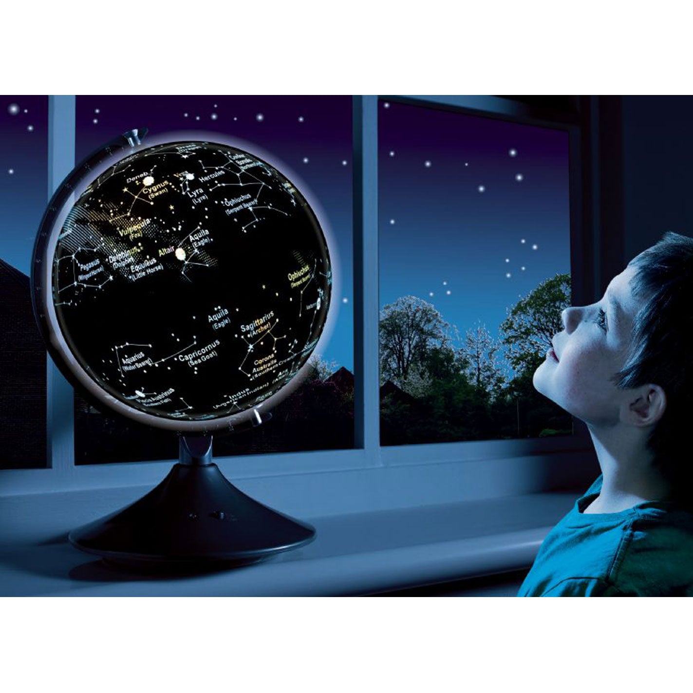 Brainstorm Toys 2 in 1 Globe Earth and Constellations 22.8 cm