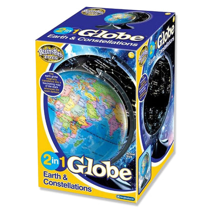 Brainstorm Toys 2 in 1 Globe Earth and Constellations 22.8 cm