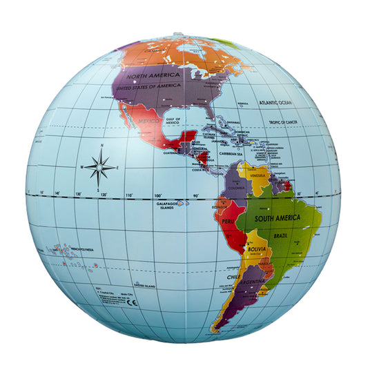 Brainstorm Toys Inflatable Globe 30cm