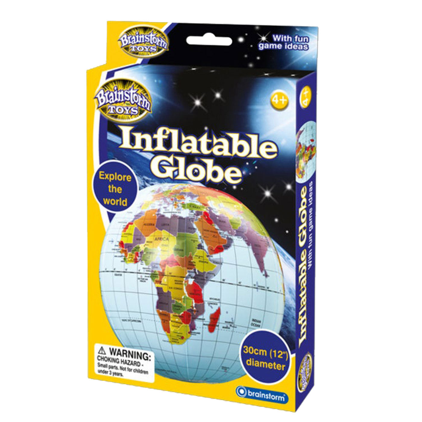 Brainstorm Toys Inflatable Globe 30cm
