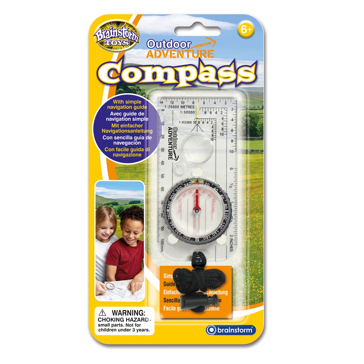 Brainstorm Toys Outdoor Adventure Compass Navigation