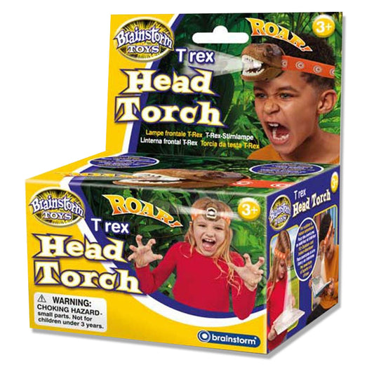 Brainstorm Toys Head Torch T-Rex