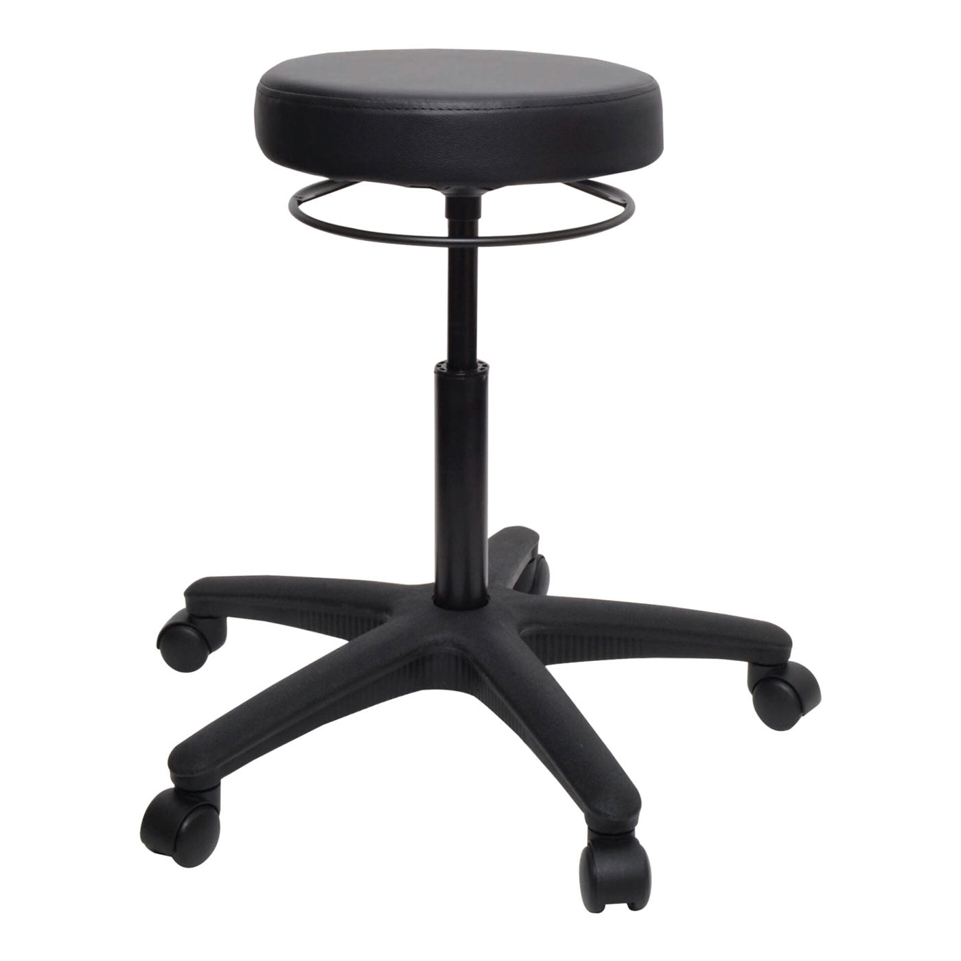 Buro Stool Adjustable Height Black Nylon Base