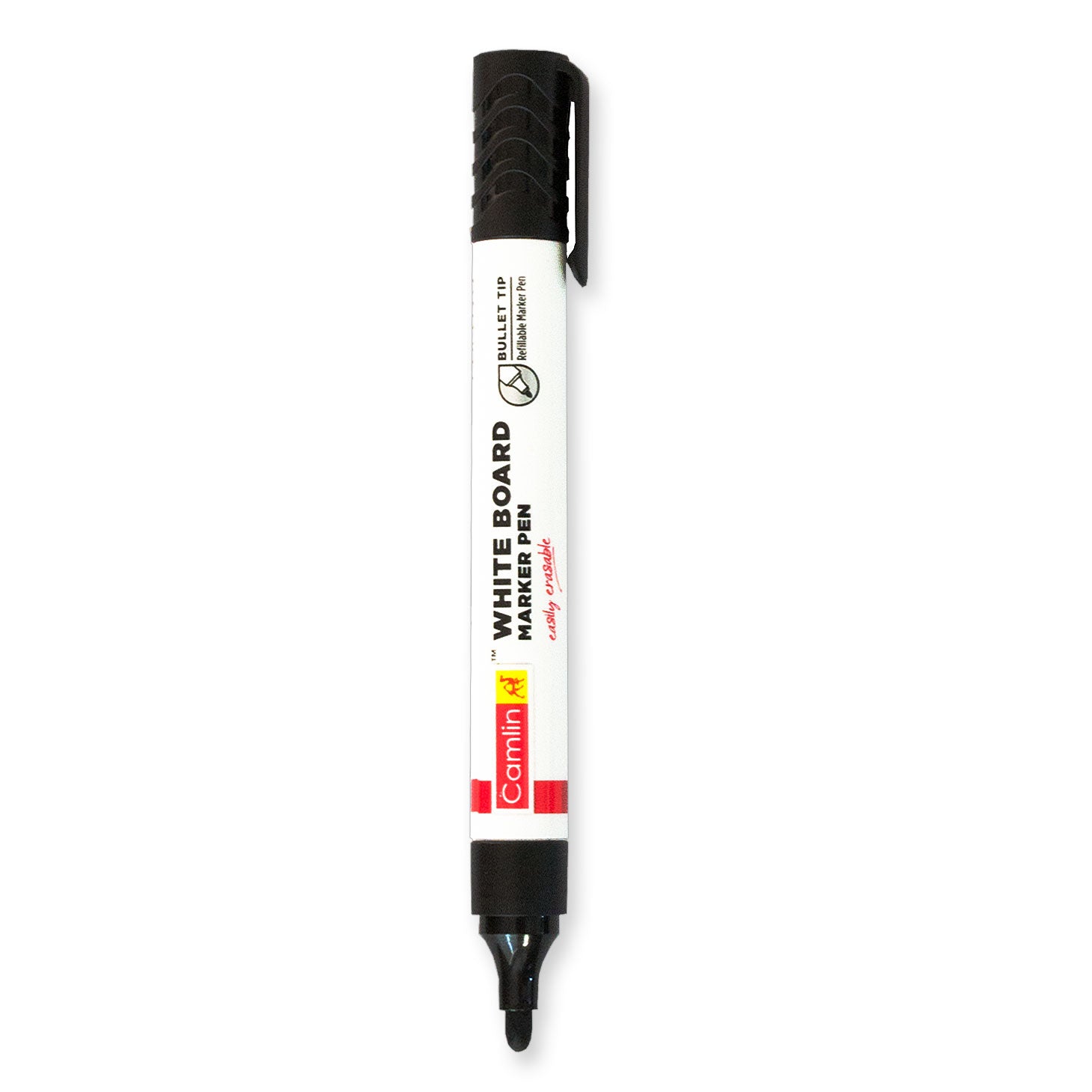 Camlin Whiteboard Marker Bullet Tip Black