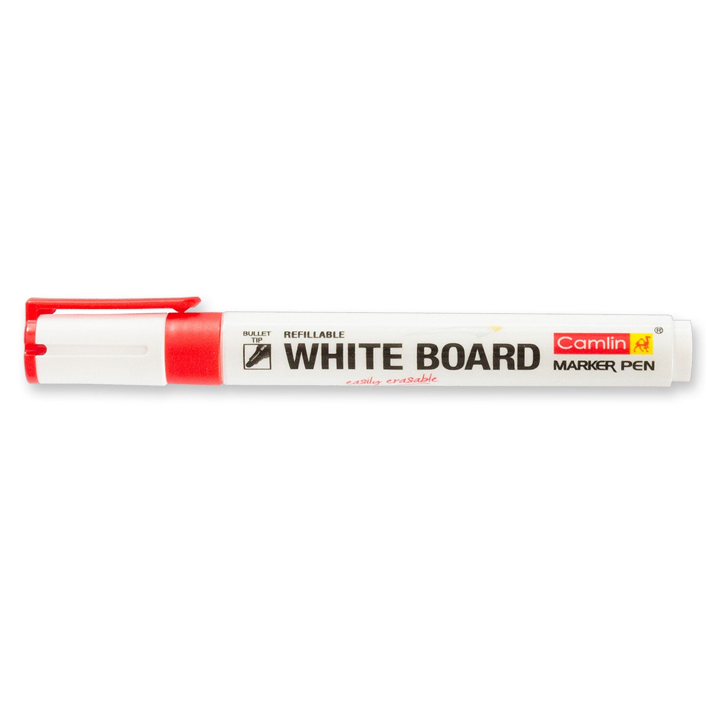 Camlin Whiteboard Marker Bullet Tip Red