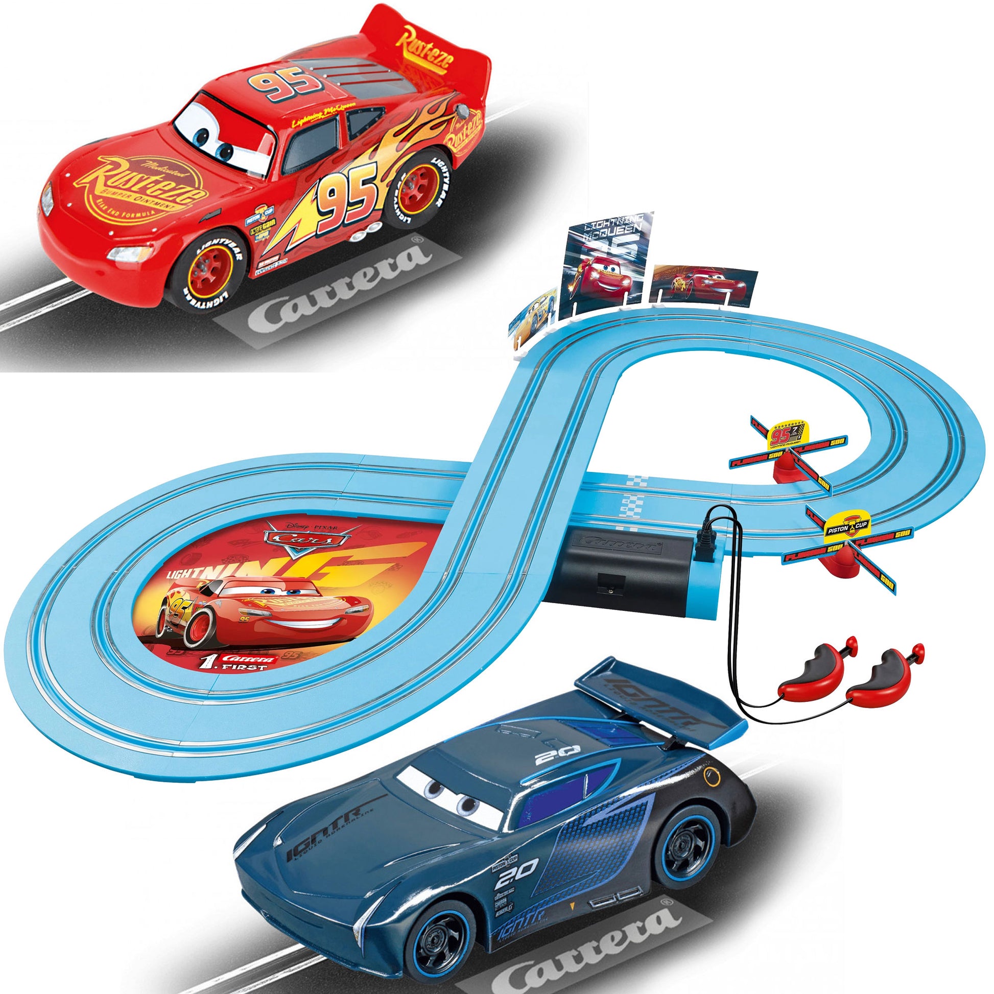 Carrera Slot Car Racing System Disney-Pixar Cars Piston Cup