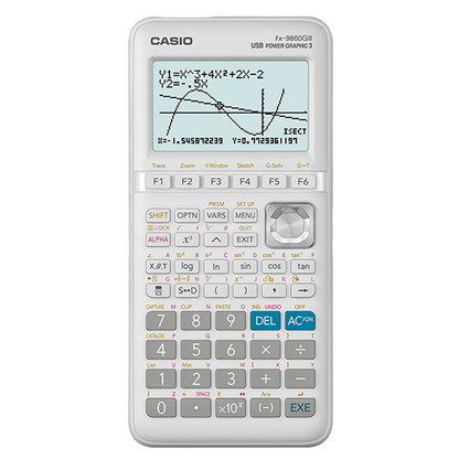 Casio FX9860G111 Graphic Calculator White