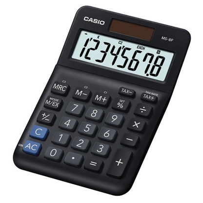 Casio MS8F Desktop Business Tax Calculator