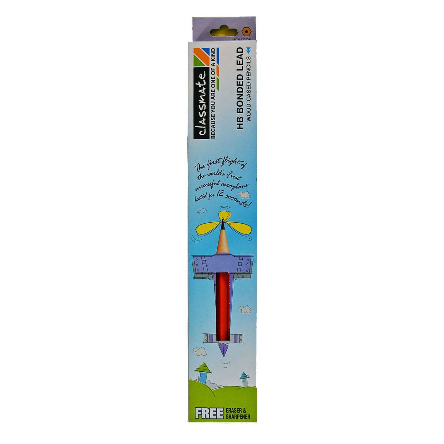 HB Pencils Classmates - 10 PK With Free Eraser & Sharpener - School Depot NZ
