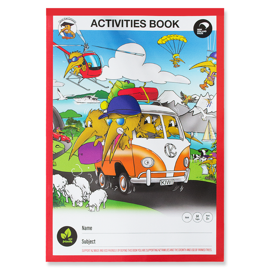 Clever Kiwi Activities Book 64 Pages