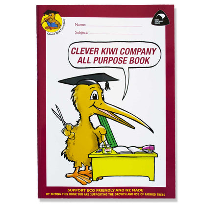 Clever Kiwi All Purpose Book
