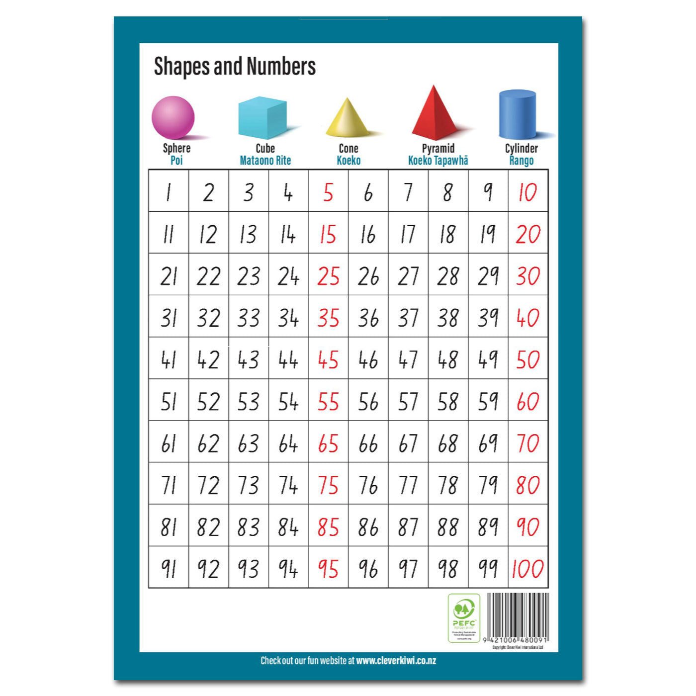Clever Kiwi Fun Doing Maths Book 3 Alternate 10mm Quad & Blank Pages
