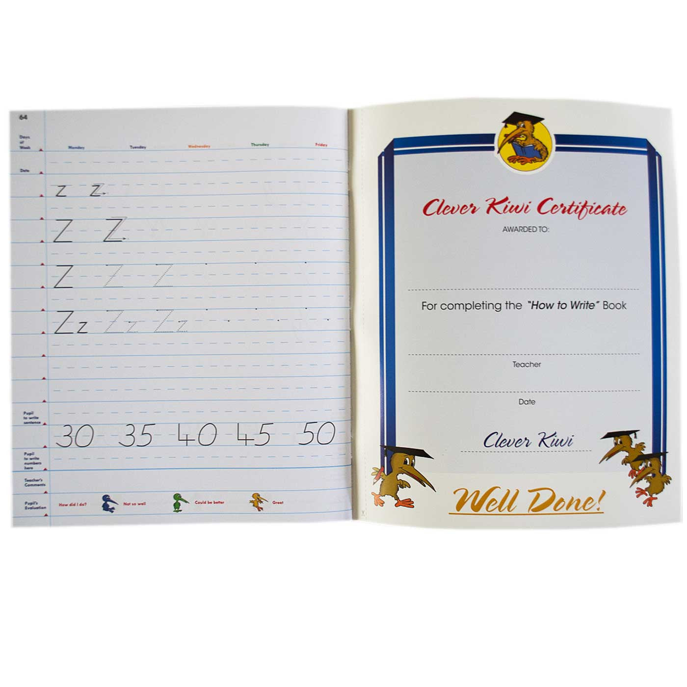 Writing Excercise Book Clever Kiwi How To Write Exercise Book – School Depot NZ