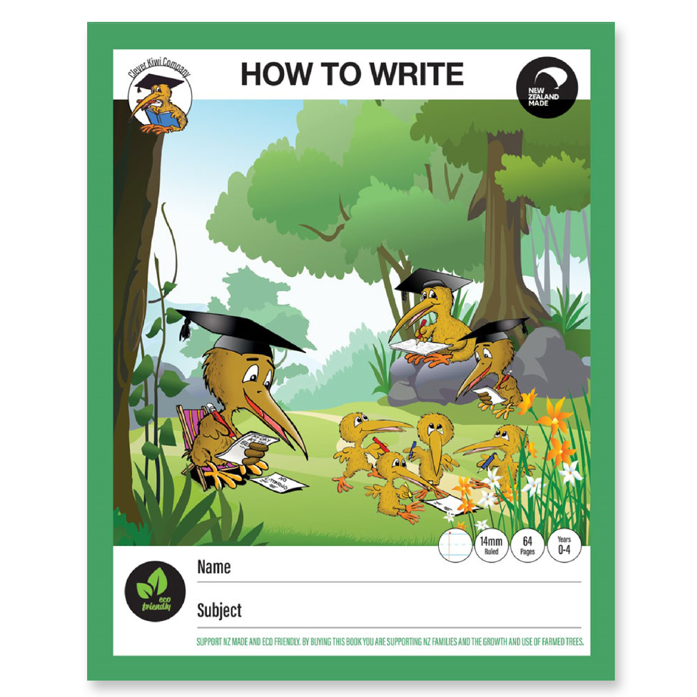 Writing Excercise Book Clever Kiwi How To Write Exercise Book – School Depot NZ