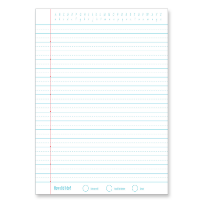 Clever Kiwi My Writing Book 12mm - Inside Page