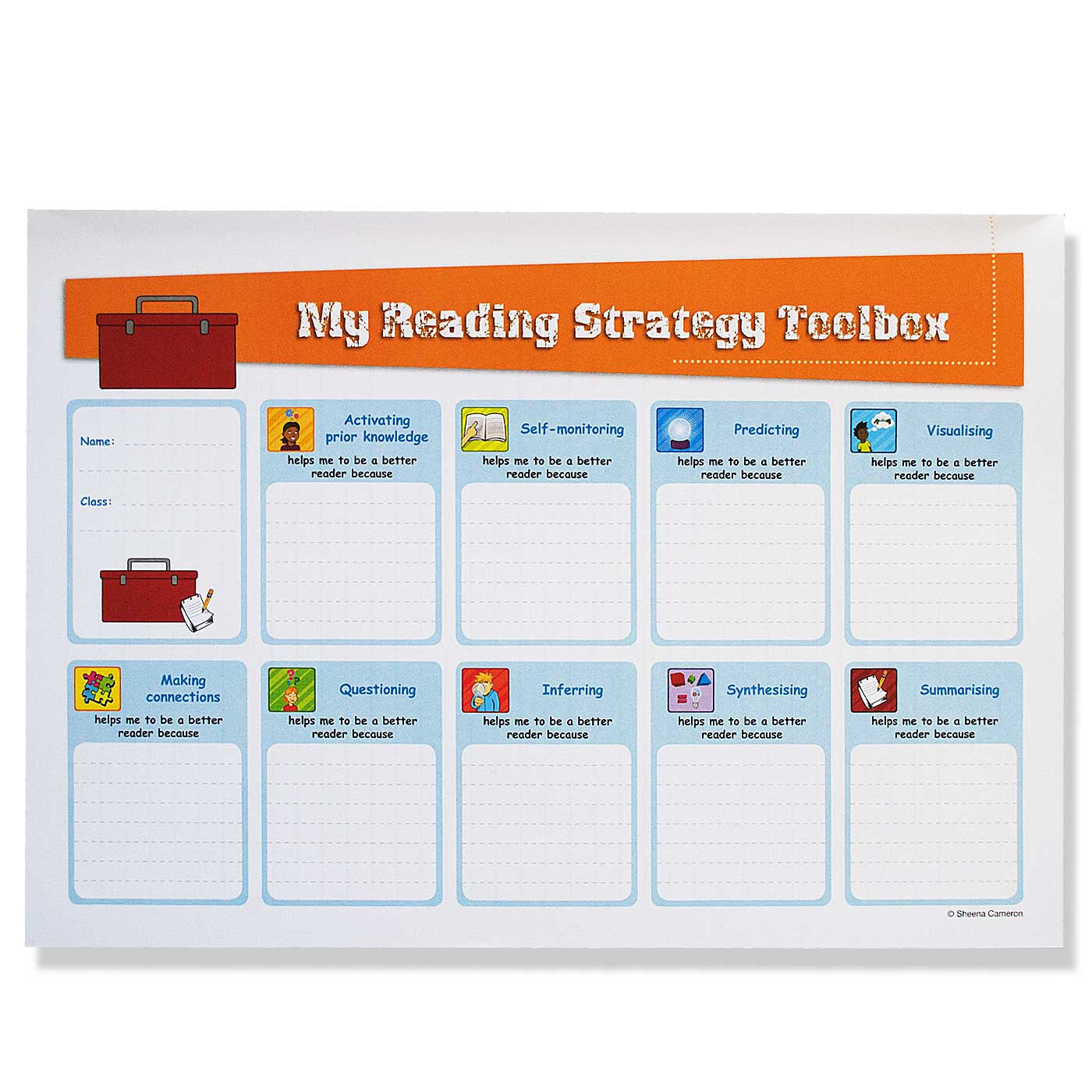 Clever Kiwi Reading Workbook - Toolbox