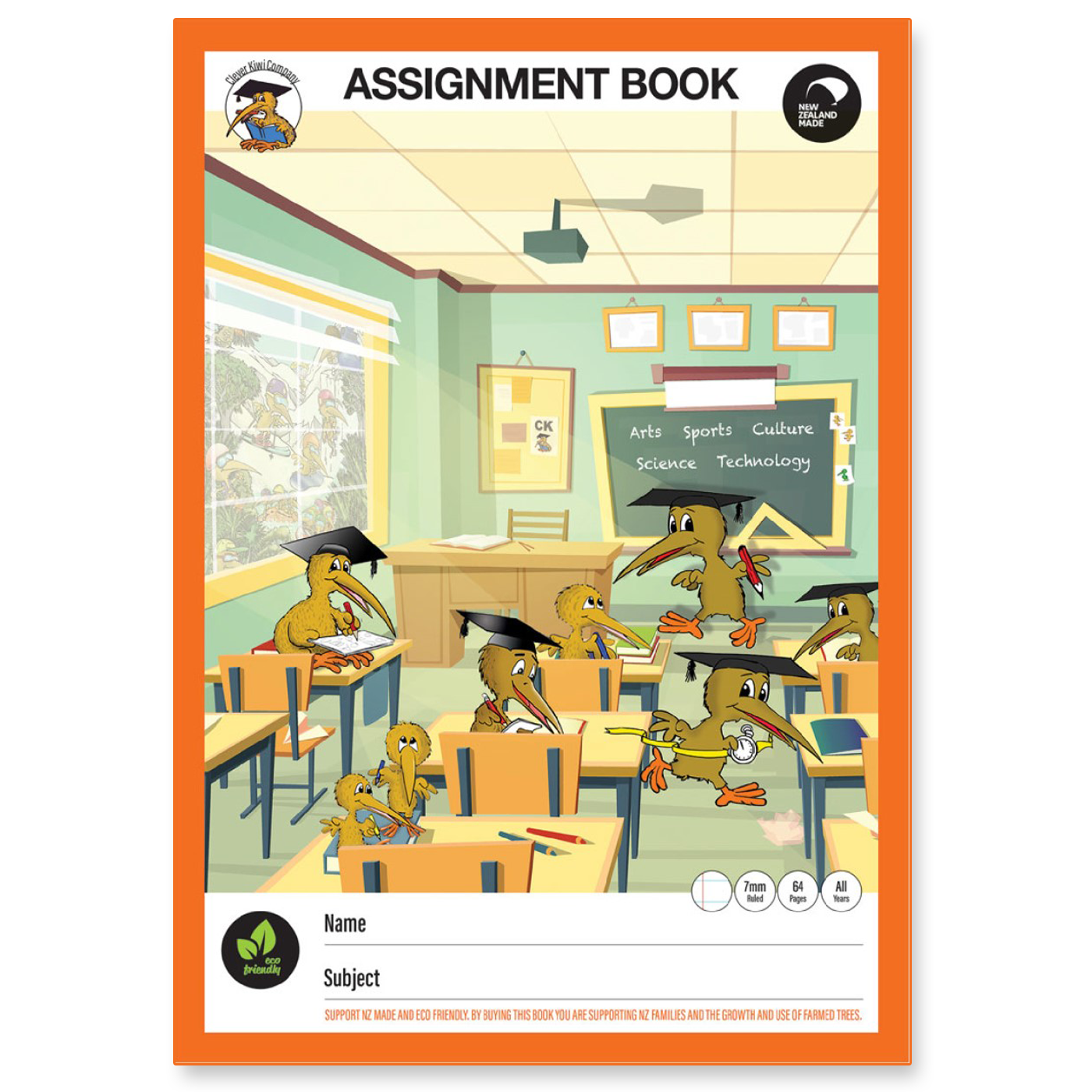 Clever Kiwi Assignment Book