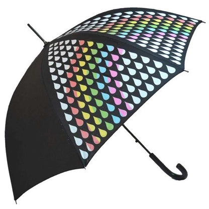 Clifton Umbrella Magic Colour Changer Auto Open Rainbow