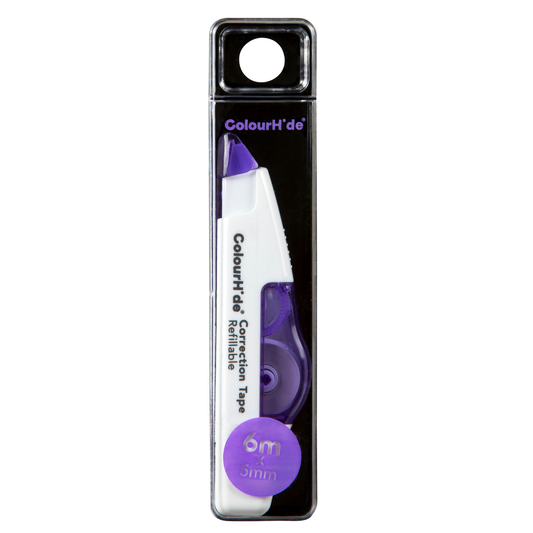 ColourHide Correction Tape 6 m x 5 mm Purple