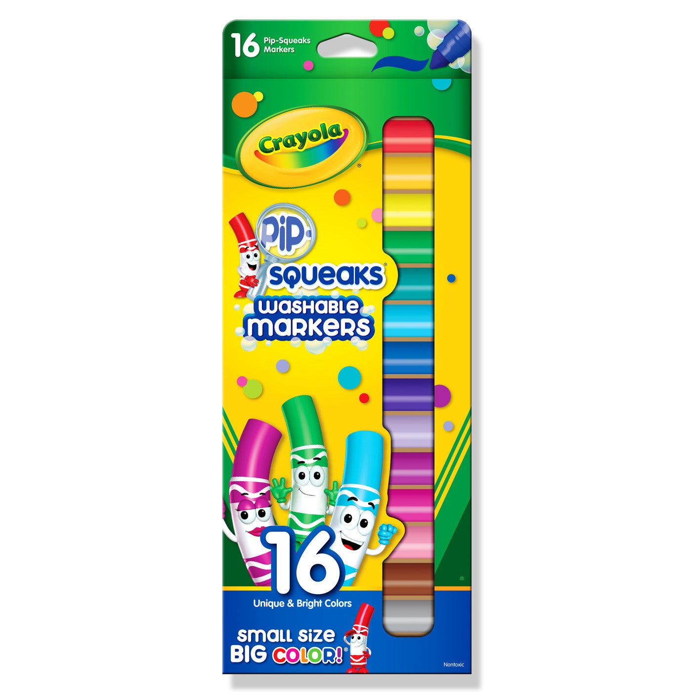 Crayola 16 Pip-Squeaks Washable Markers - School Depot NZ