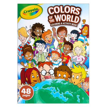 Crayola Colours of the World Colouring Book 48 Pages