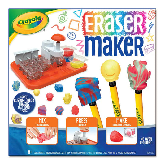 Crayola Eraser-Making Kit 6 Moulds