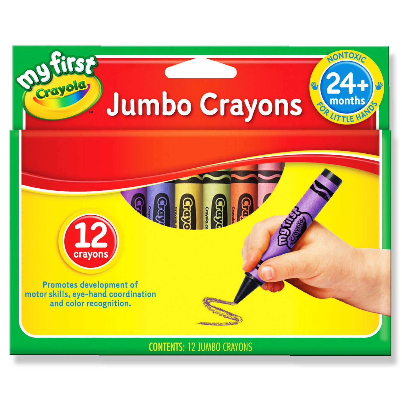 Crayola My First Jumbo Crayons 12 Shades - School Depot NZ