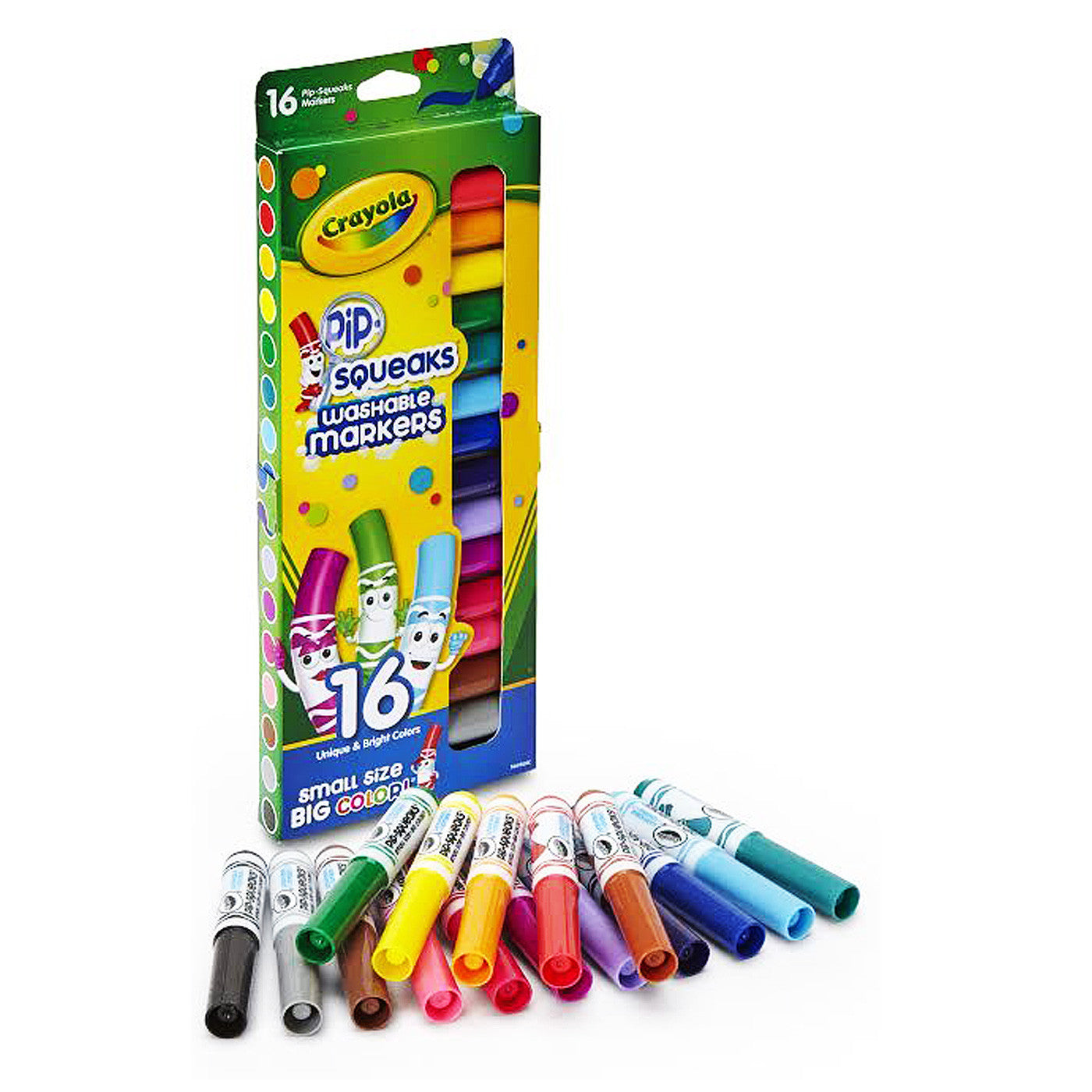 Crayola 16 Pip-Squeaks Washable Markers - School Depot NZ