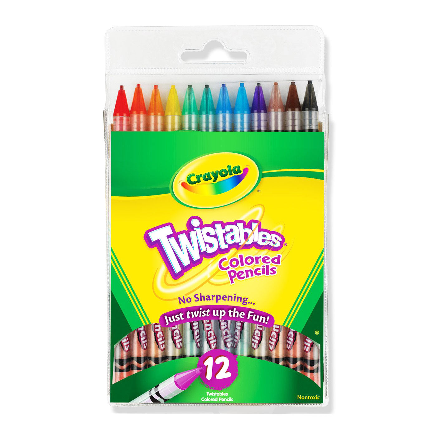 Crayola Twistables Coloured Pencils 12 Pack