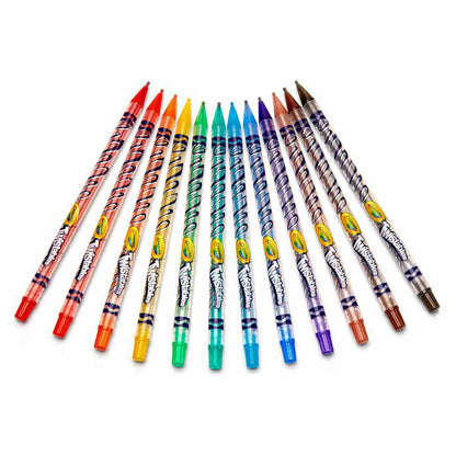 Crayola Twistables Coloured Pencils 12 Pack