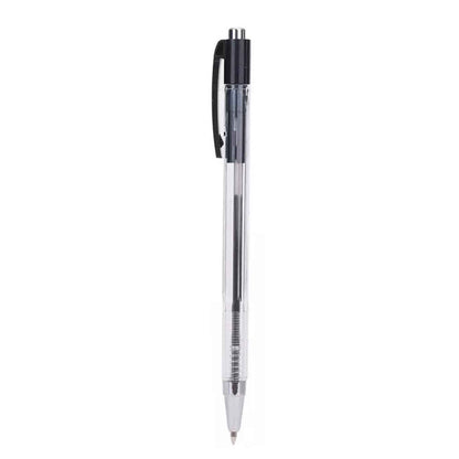 Deli Clic Ballpoint Pen Medium Tip 0.7mm Black